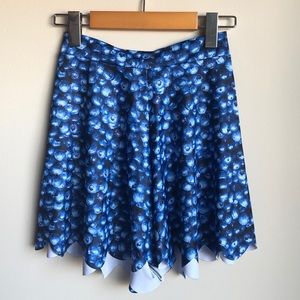 Cute Flowy Blueberry Shorts